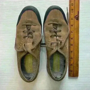 Timberland Smartwool Womens 7.5 Anti-Fatigue Brown Leather Comfort Shoes